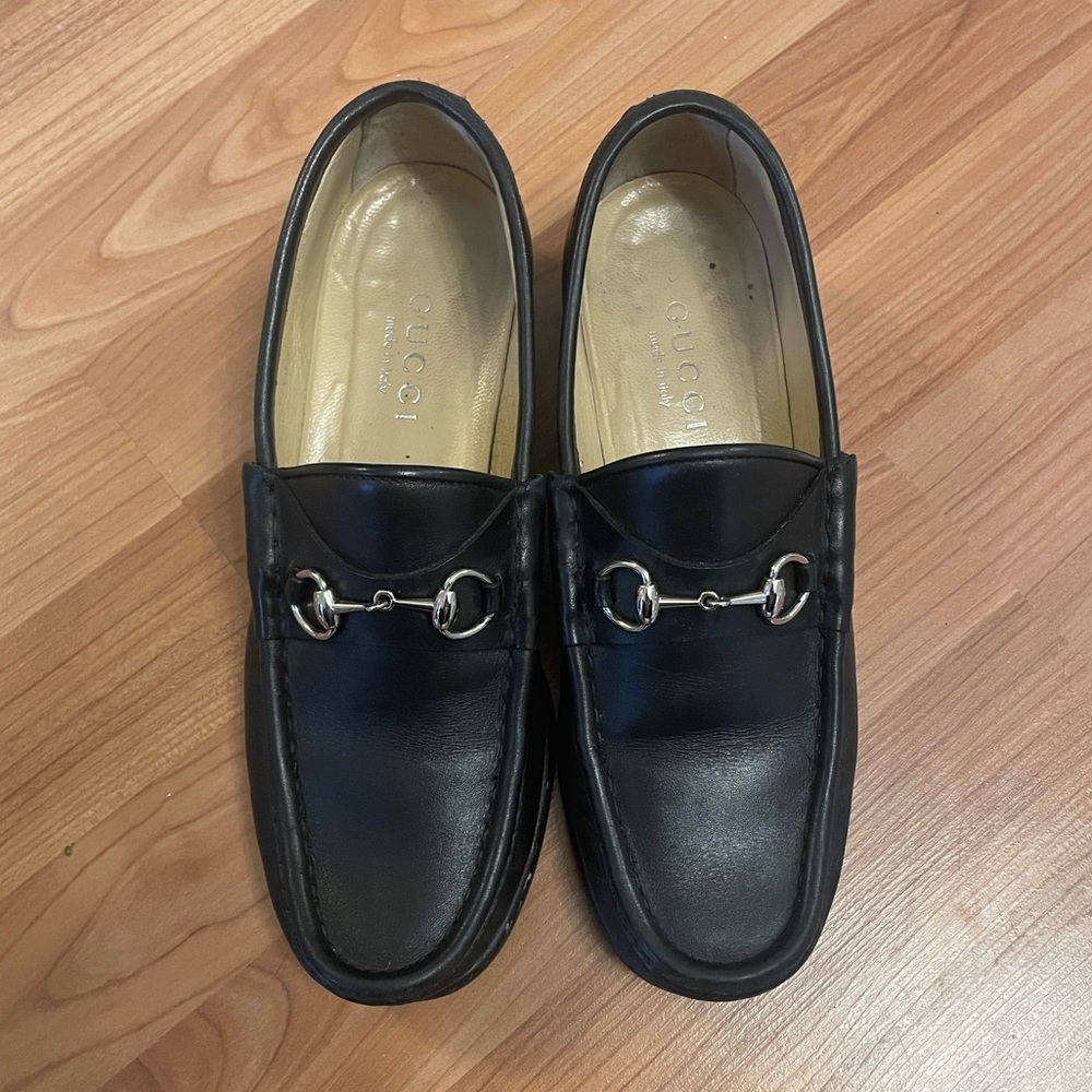 Gucci 1953 horsebit leather loafers size 7 women’s
